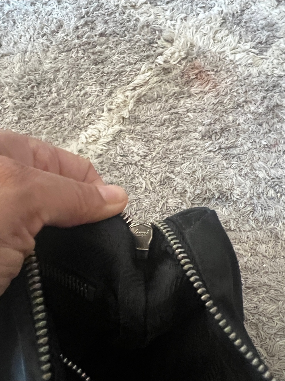 Prada Black Nylon Shoulder Hobo,no low ballers this is real one - Picture 6 of 8